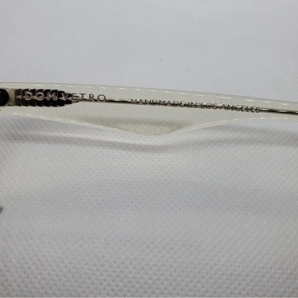 DOM VETRO rose clear sunglasses 48-25-125 - Picture 11 of 11